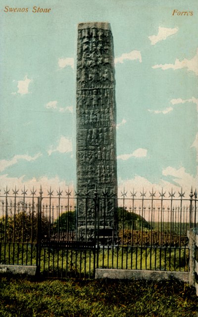 Piedra de Sweno - Forres, finales del siglo XIX-principios del siglo XX de Unbekannt