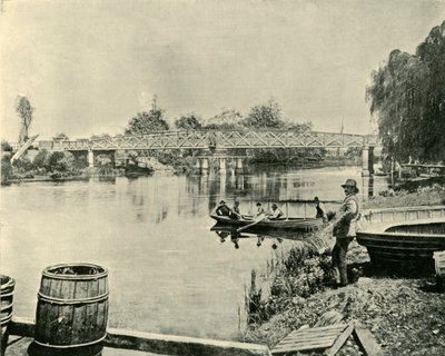 Puente Colgante sobre el Latrobe de Unbekannt