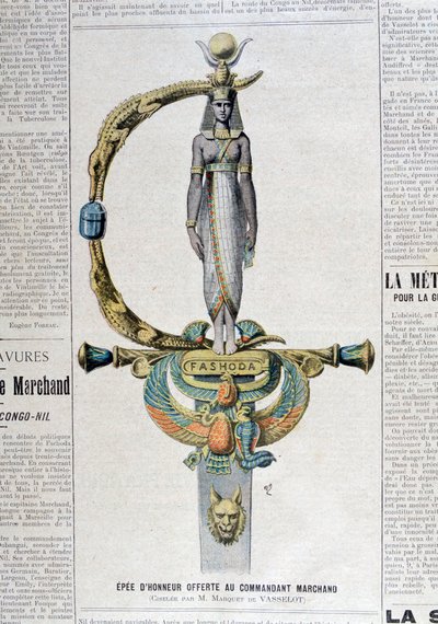 Espada de honor ofrecida al comandante comercial, 1899 de Unbekannt