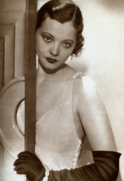 Sylvia Sidney, actriz estadounidense, 1933 de Unbekannt
