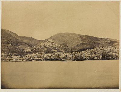 Siros, Centro del comercio del Levante, c. 1850s. de Unbekannt