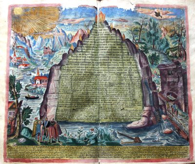 Tabula Smaragdina Tabla Esmeralda de Hermes Trismegisto, 1609 de Unbekannt
