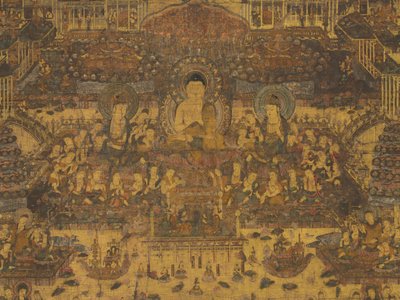 Taima Mandala, 1300-1333 de Unbekannt
