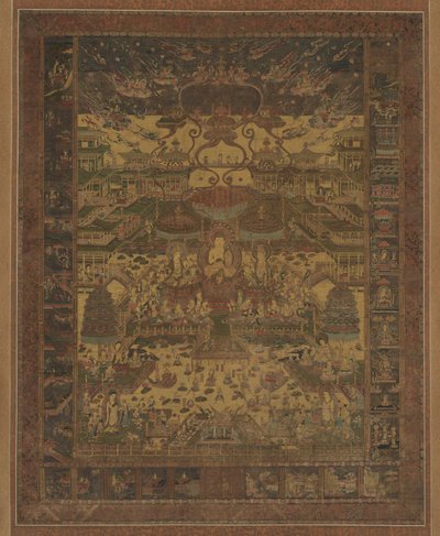 Mandala de Taima, siglo XIV de Unbekannt