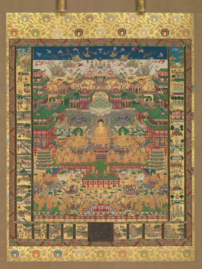 Mandala Taima, 1750 de Unbekannt