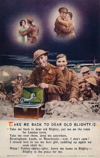 Llévame de vuelta a la querida vieja Blighty 2, c1916 de Unbekannt