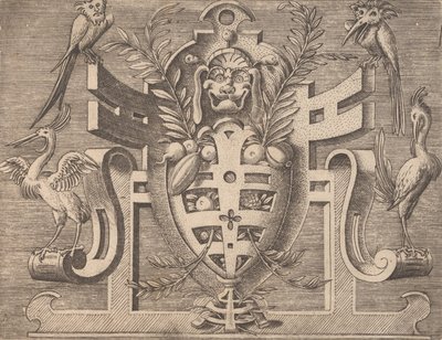 Targhe ed altri ornati di varie e capricciose invenzioni Cartouches y otros ornamentos, 1773 de Unbekannt