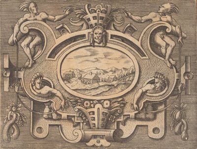 Targhe ed altri ornati di varie e capricciose invenzioni Cartouches y otros ornamentos, 1773 de Unbekannt