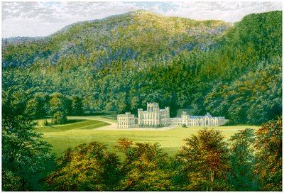 Castillo de Taymouth, Perthshire, Escocia, hogar del Conde de Breadalbane, c. 1880 de Unbekannt
