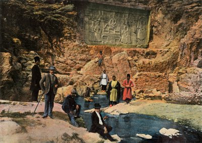 Tchechan Ali. Le Schah Fath Ali y sus hijos, descendientes de Fath Ali Shah, 1900 de Unbekannt