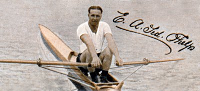Ted Phelps, Campeón Mundial de Remo Profesional de Unbekannt