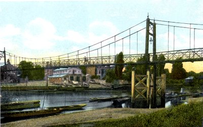 Puente de Teddington, Londres, siglo XX de Unbekannt