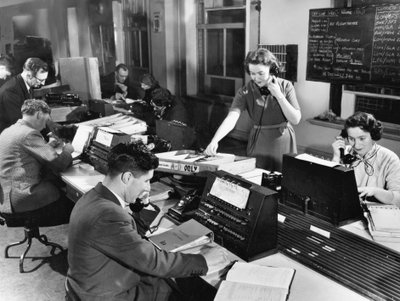 Central telefónica, 1956 de Unbekannt