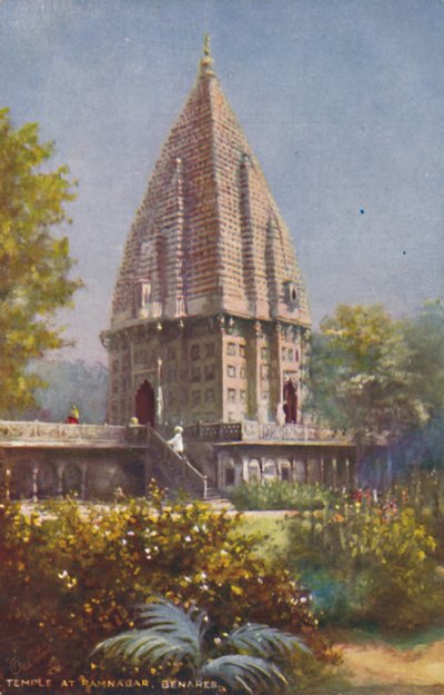 Templo en Ramnagar, Benarés de Unbekannt