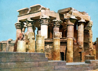 Templo de Kom Ombo, Egipto, siglo XX de Unbekannt
