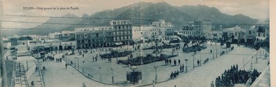 Tetuán - Vista general de la plaza de España, c1910 de Unbekannt