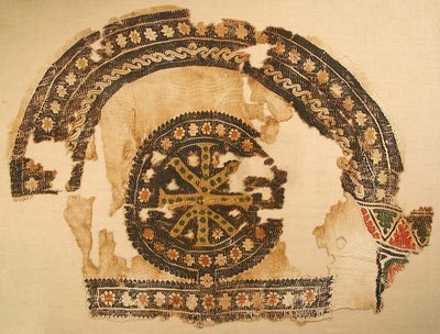 Fragmento Textil, Bizantino, siglo V-VI de Unbekannt