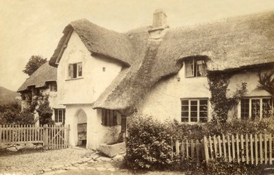 Cabaña de paja, Lustleigh, Devon de Unbekannt