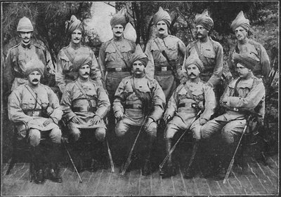 Los lanceros de la 16ª de Bengala, 1900 de Unbekannt