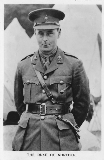 El 16º Duque de Norfolk, 1937 de Unbekannt