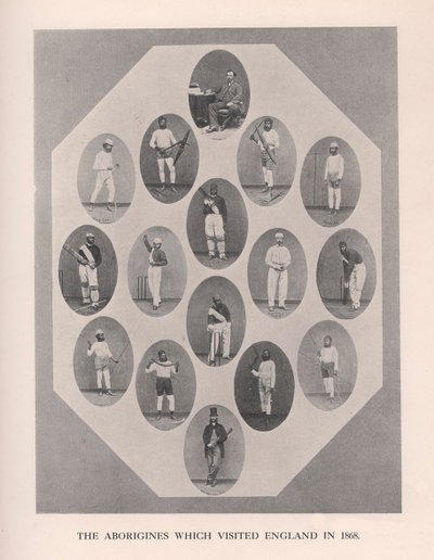 Los aborígenes que visitaron Inglaterra en 1868, 1912 de Unbekannt