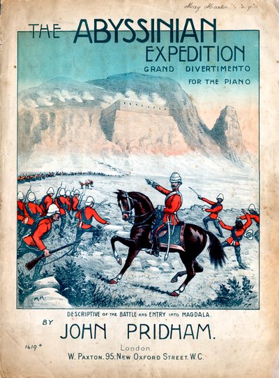La expedición abisinia, 1868 de Unbekannt