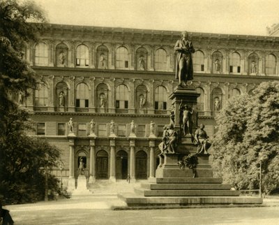 La Academia de Bellas Artes y el Monumento a Schiller, Viena, Austria, c. 1935 de Unbekannt