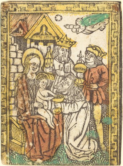 La adoración de los magos, c. 1470-1480 de Unbekannt