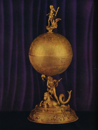 La Copa del Globo de Oro de Airthrey: Alemán del sur, c1560-1565, 1936 de Unbekannt