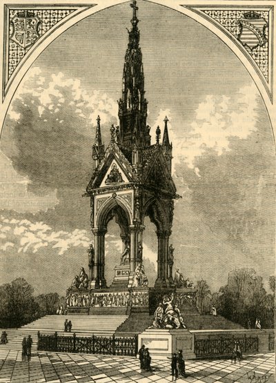 El Memorial de Albert, c1876 de Unbekannt