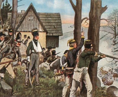La Guerra Alpina en el Condado de Kladsko, 1807, 1936 de Unbekannt