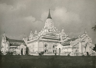 La pagoda Anauda, Pagau, 1900 de Unbekannt