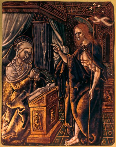 La Anunciación, siglo XVI de Unbekannt