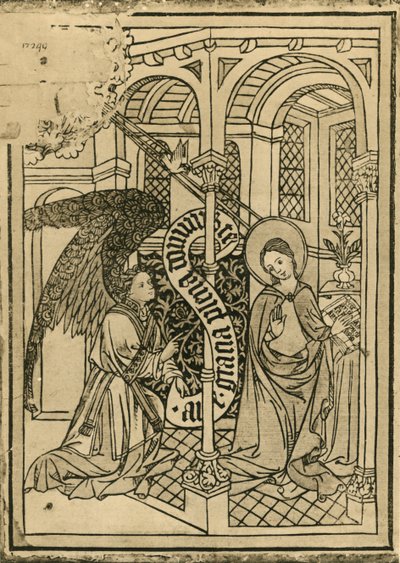 La Anunciación, 1915 de Unbekannt