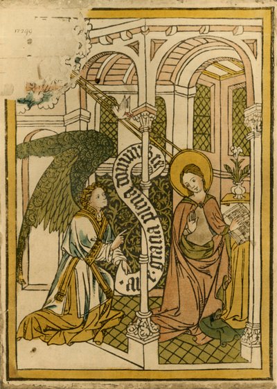 La Anunciación, 1915 de Unbekannt