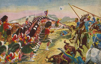 Los Argyll & Sutherland Highlanders. La delgada línea roja en Balaclava, 1854, 1939 de Unbekannt