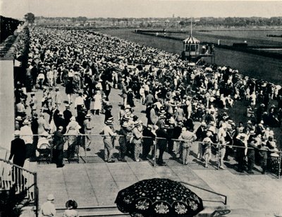 El hipódromo de Arlington, Chicago, c. 1930 de Unbekannt