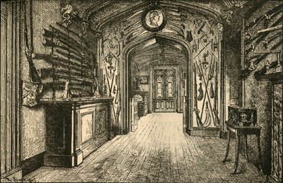 La armería en Abbotsford, 1882 de Unbekannt