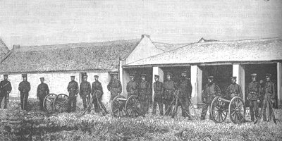 La artillería de la República Sudafricana, c1880s de Unbekannt