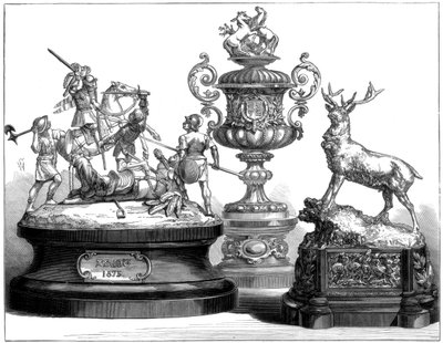 El plato del premio Ascot, 1875 de Unbekannt