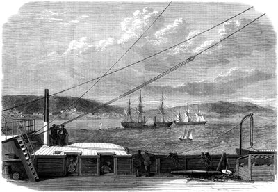La expedición del telégrafo atlántico, Content Bay, Terranova, 1866 de Unbekannt