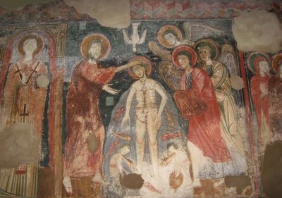 El Bautismo de Cristo de Unbekannt