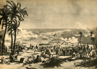 La batalla de Aboukir, 25 de julio de 1799, 1921 de Unbekannt