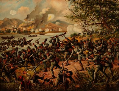 La batalla de Drina de Unbekannt