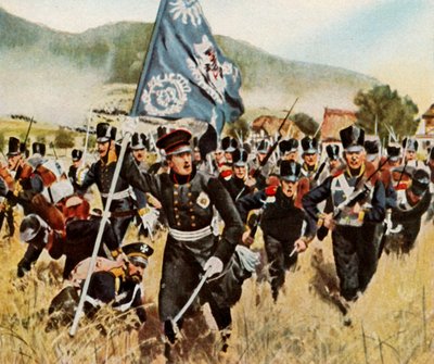 La Batalla de Kulm y Nollendorf, 29 y 30 de agosto de 1813 de Unbekannt