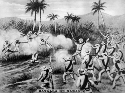 La Batalla de Naranjo, 1874, años 1920 de Unbekannt