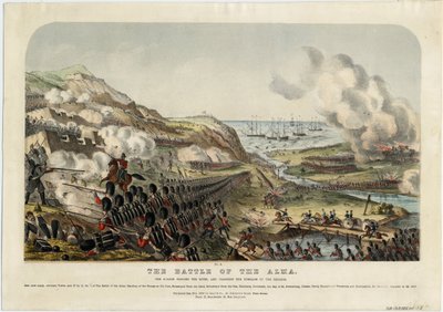 La batalla del Alma el 20 de septiembre de 1854, 1854 de Unbekannt