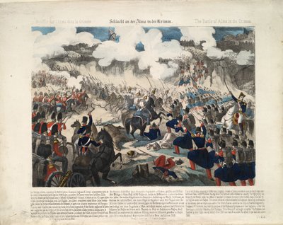 La batalla del Alma el 20 de septiembre de 1854, 1854 de Unbekannt
