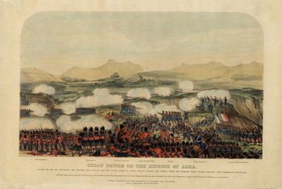 La Batalla del Alma el 20 de septiembre de 1854, 1854 de Unbekannt