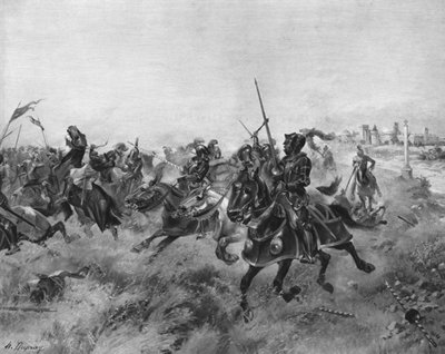 La batalla de los espolones, 1513 de Unbekannt